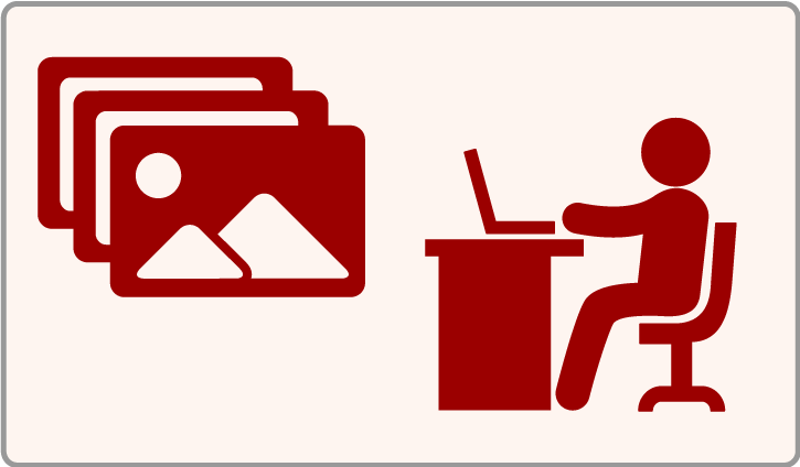 fotograf obrabia zdjęcia