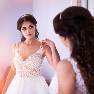 zdjęcie ślubne przygotowania