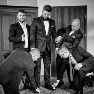 zdjęcie ślubne przygotowania