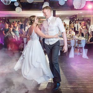 zdjęcie ślubne zabawa