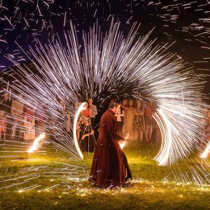 zdjęcie ślubne zabawa